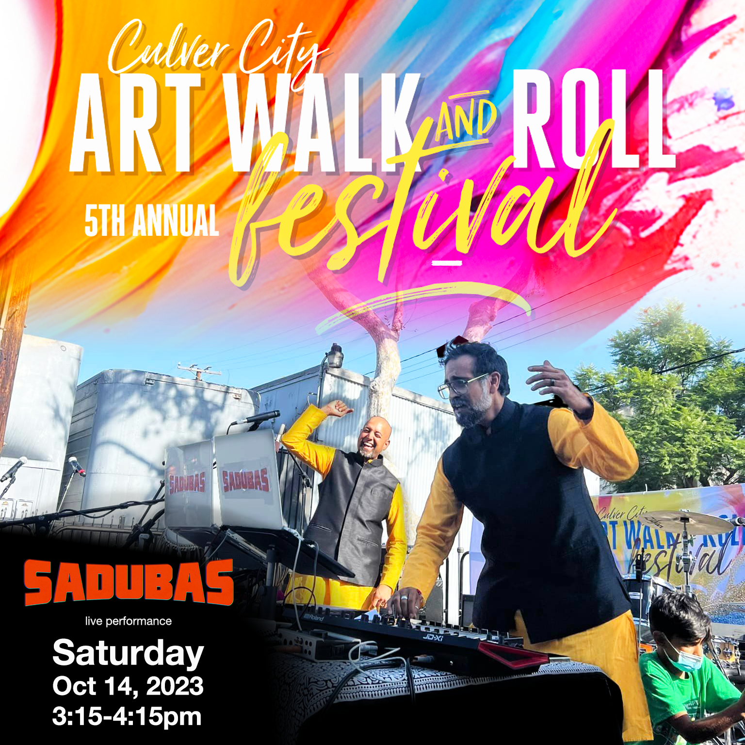 SADUBAS at Culver City Art Walk 2023